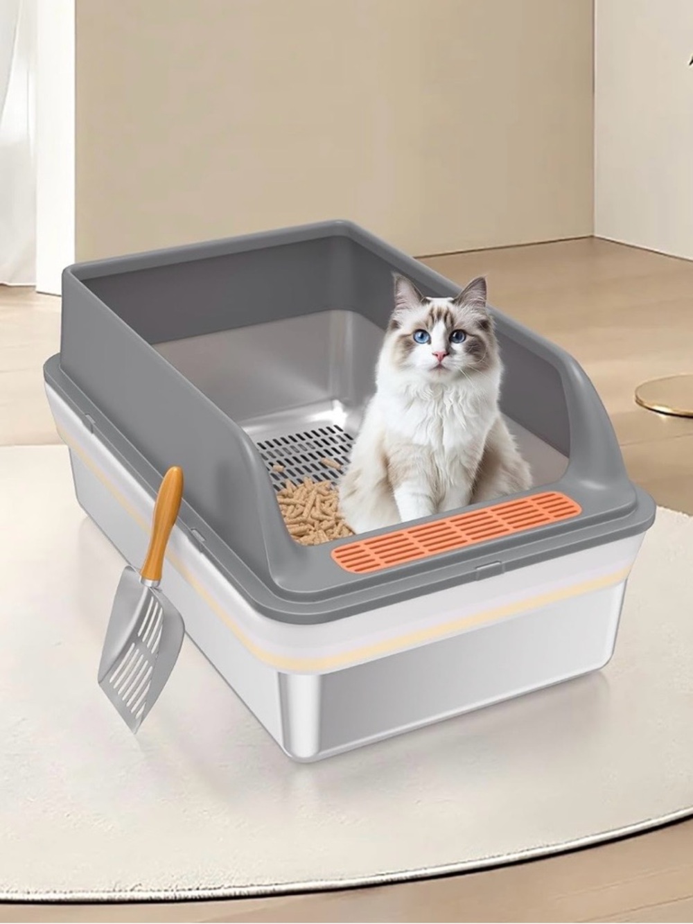 Yoochee Cat Sifting Litter Box